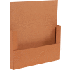 Global Industrial™ Carton ondulé Easy-Fold Mailers, 14-1/8"L x 8-5/8"L x 2"H, Kraft - Qté par paquet : 50