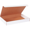 Corrugated Literature Mailers 19" x 12" x 2-1/2" 200#/ECT-32 White - Pkg Qty 50