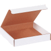 Corrugated Literature Mailers 7-3/8" x 7-3/8" x 1-3/8" 200#/ECT-32 White - Pkg Qty 50
