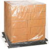 Global Industrial Pallet Covers, 46"W x 36"D x 72"H, 3 Mil, Clear, 50/Roll