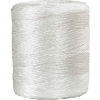 1 Ply Polypropylene Tying Twine, 5500'L, 210 Lbs/in Tensile Strength, White, 1 Pack