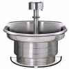 Bradley Corp® Wash Fountain, 54 In Wide, Semi Circular, Série WF2704, 4 Personne Sink