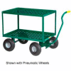 Little Giant® 2 Shelf Wagon Truck 2LDWP-2448-10-G - 24 x 48 - 10" Rubber Wheels