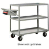 Little Giant® Multi-Shelf Truck 3M-2436-6PH-WSP 3 Flush Shelves 24x36 Writing Shelf Pocket