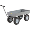 Little Giant® Deep Lip Wagon Truck CH-2448-X6-16P - 24 x 48 - Pneumatic Wheels - 3000 Lb. Cap.
