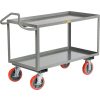 Little Giant® Shelf Truck, 2 Tray Shelves, 24"Wx36"L, 3600 Lbs. Cap.