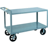 Little Giant® Merchandise Collector G-3060-8MR Flush 30 x 60, 8 x 2 Rubber Wheels