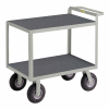 Petit chariot d’instruments géant® avec garde-main et tapis, 1200 lb. Capacité, 48"L x 30"L x 34"H, Gris