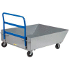 Little Giant® Low Profile Front Scoop Hopper Truck HT-4857-6PH, 12" Deep
