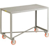 Little Giant® Mobile Table, 1 Shelf, 30"Wx60"L, 1000 Lbs. Cap.