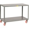Little Giant® Mobile Table IP-3072-2, 2 Shelf, 30 x 72