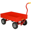 Little Giant® Nursery Wagon Truck LDW-2436-X6-10 - Steel Deck - 6" Sides - 10 x 2.75 Rubber