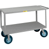 Little Giant® Flush Handle Instrument Cart, Flush Shelves, 24 x 48
