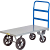 Little Giant® Heavy Duty Platform Truck NBH-3672-MR - 36 x 72 - Rubber Wheels - 3000 Lb. Cap.