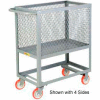 Little Giant® Raised Platform Box Truck RP3X-1832-5PY, 3 Expanded Metal Sides 18x32 1200