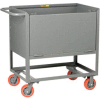 Little Giant® Raised Platform Truck with Drop-Gate RPDS-3048-6PY, Solid Sides, 30 x 48