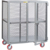 Little Giant® Mobile Storage Locker SC-2460-6PPY 1 Center Shelf 24x60 Polyurethane Wheels