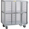 Little Giant® Mobile Storage Locker SC-3672-6PH, 1 Center Shelf, 36x72, Phenolic Wheels