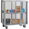 Little Giant® Mobile Storage Locker SCA-3048-6PH Adjustable Shelf 30x48 Phenolic Wheels