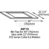 Ice-O-Matic Bin Top & Bin niveau Kit pour Cuber 22" - KBT15022