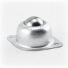 Hudson Bearings 1" Carbon Steel Main Ball with 2 Hole Flange Carbon Steel Housing BT-1CS - 2"W - Pkg Qty 25