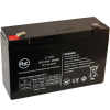AJC® Teledyne Big Beam S610 6V 12Ah Batterie de lumière d’urgence