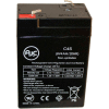 AJC® Astralite EU-2-HD 6V 4,5Ah Batterie de lumière d’urgence