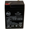 AJC® Astralité HD-125-VRS4x 6V 5Ah batteries lumière d’urgence