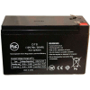 AJC® double-Lite ML-7-12V 12V 7Ah batterie légère d’urgence