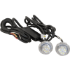 Claire LED cachées stroboscopes w / 2 clignotants en ligne - 15' câble - 8891215