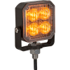 Acheteurs LED carré ambre stroboscope 12-24V - LEDs 4 - 8891800