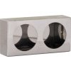 Double rond inox Cabinet léger - LB6123SST