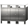 Bradley Stainless Steel 108 » Wide Complete 3 Compartiments in-Corner, Satin brossé - IC33660-SS (en)