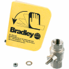 Bradley® 45/122 de S1-2" robinet à tournant sphérique/plastique poignée de préemballage