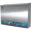 Bowman® Quad Bulk Dispenser, Grand, 24-3/16"L x 5-3/4"P x 17-1/16"H, Inoxydable