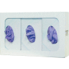 Distributeur de boîte à gants Bowman® - Triple 15,81 po L x 10,03 po H x 3,81 po P, blanc
