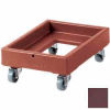 Cambro CD1420131 - Camdolly lait caisse foncé brun ETAGERE 350lbs.