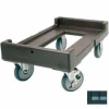 Cambro CD160110 - Camdolly® ; Lait caisse noire