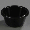 Carlisle 4312303 - Fluted Ramekin 3 Oz., San, Black - Pkg Qty 48