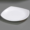 Carlisle 4330602 - Square Plate 9-1/2" x 9-1/2", White - Pkg Qty 48