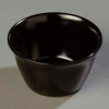 Carlisle 4354003 - Dallas Ware® Bouillon Cup 8 Oz., Black - Pkg Qty 24