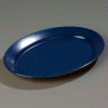 Carlisle 4356035 - Dallas Ware® Oval Platter 12" x 8-1/2", Cafe Blue - Pkg Qty 24