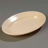 Carlisle 4356325 - Dallas Ware® Oval Platter 9-1/4" x 6-1/4", Tan - Pkg Qty 24
