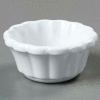 Carlisle 4394202 - Scalloped Ramekin 2 Oz., White - Pkg Qty 48