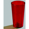 Carlisle 521610 - Stackable™ SAN Tumbler 16 Oz., Ruby, Pebbled - Pkg Qty 72