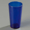 Carlisle 521647 - Stackable™ SAN Tumbler 16 Oz., Royal Blue, Pebbled - Pkg Qty 72