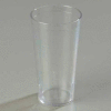 Carlisle 5220-207 - Stackable™ SAN Tumbler 20 Oz., Clear, 24 Ea., Pebbled - Pkg Qty 24