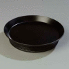 Carlisle 652703 - Weavewear™ Round Platter 8-17/32", 8-17/32", 2", Black - Pkg Qty 12
