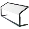 Carlisle 924803 - Sneeze Guard, 48" Adjustable, Single-Sided, Black