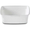 Dinex DXHH20 - Rect. Soup Bowl, 8 oz, 1000/Cs, blanc